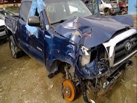 2007 TOYOTA TACOMA BLUE EXTD CAB 4.0L AT, 2WD.  Z24885